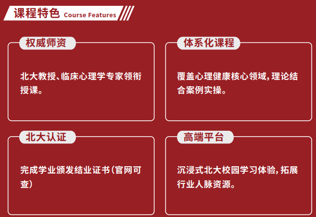 北京大学心理咨询研修班