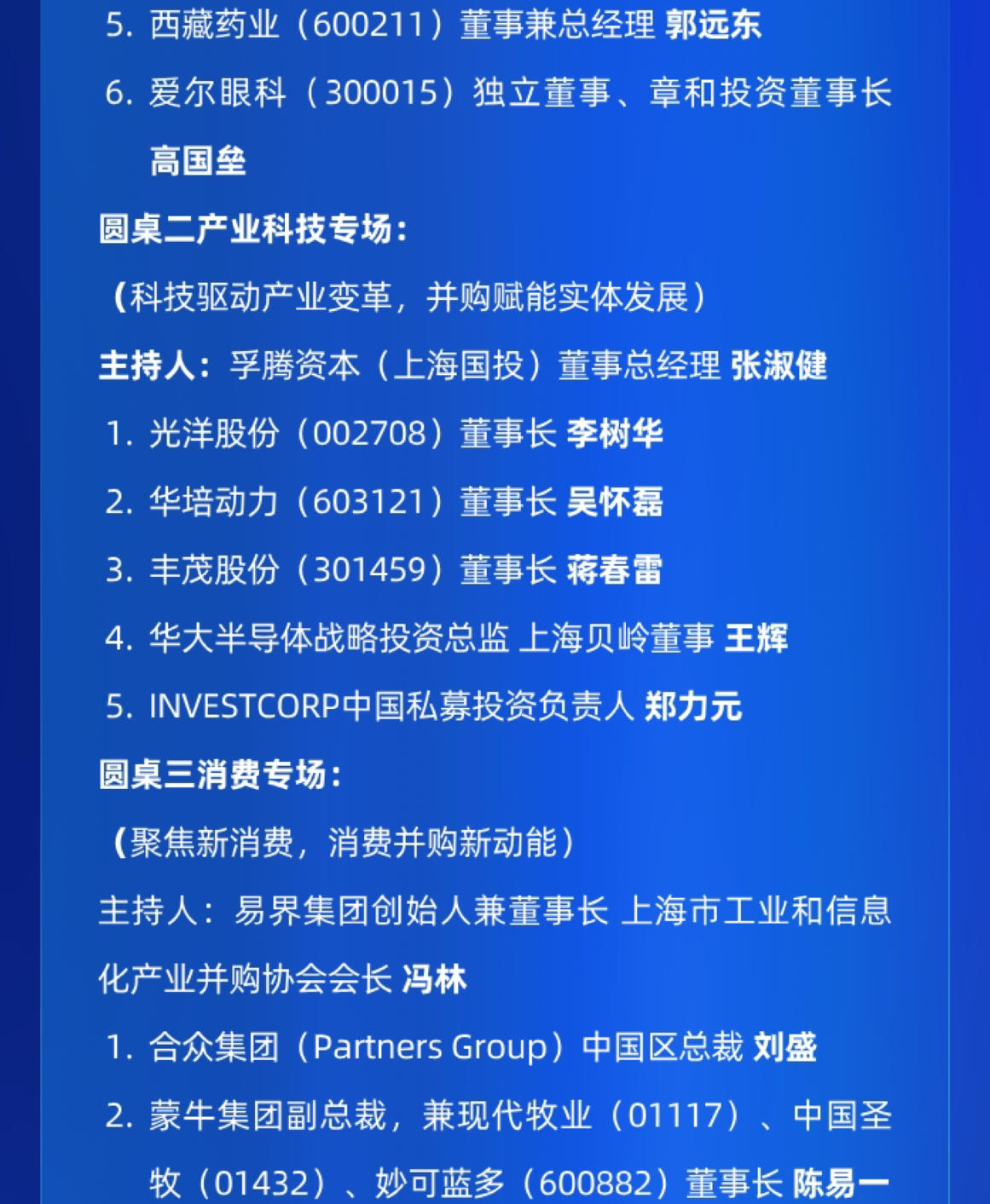 2025年9月19日复金汇长三角产业并购论坛_上海