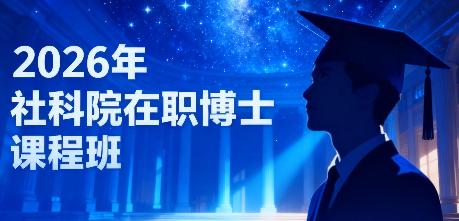 2026年社科院金融学类在职博士课程汇总