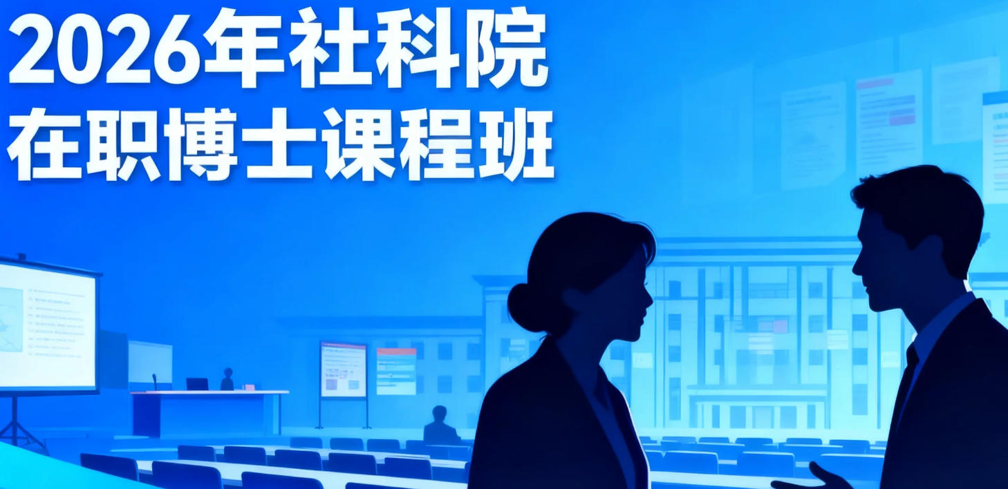 2026年中国社会科学院（社科院）博士可以在职读，主要通过以下三种途径实现