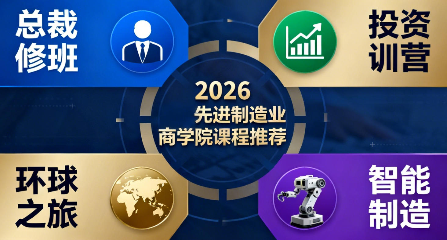 2026年制造业培训班有哪些课程值得学？