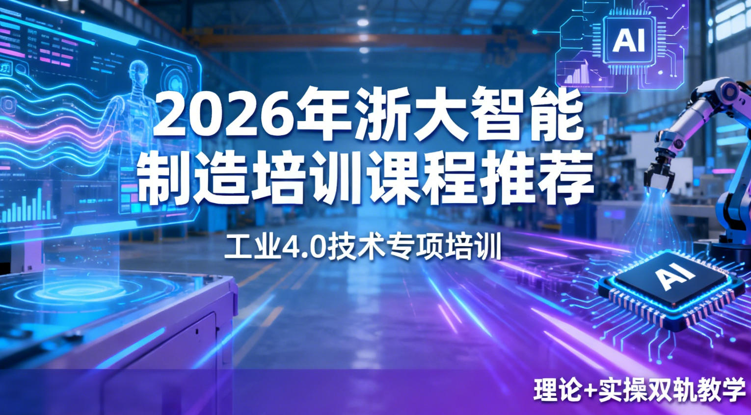 2026年智能制造管理培训班课程介绍(机构,内容,收费)