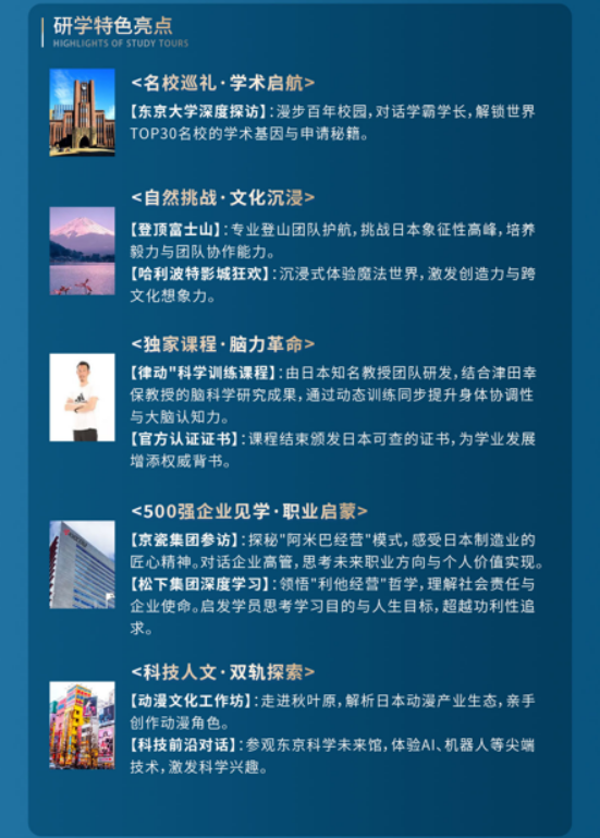 青少年科技人文日本研学营