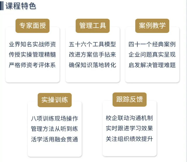 中高层管理者能力提升课程