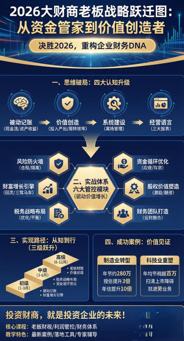 2026年大财商老板如何管控财务
