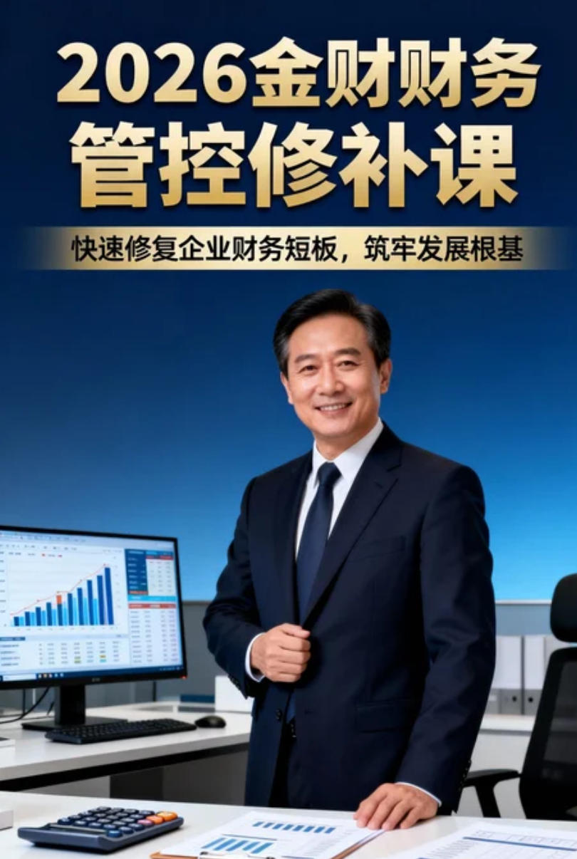 2026年金财推荐的老板财务管控修补课