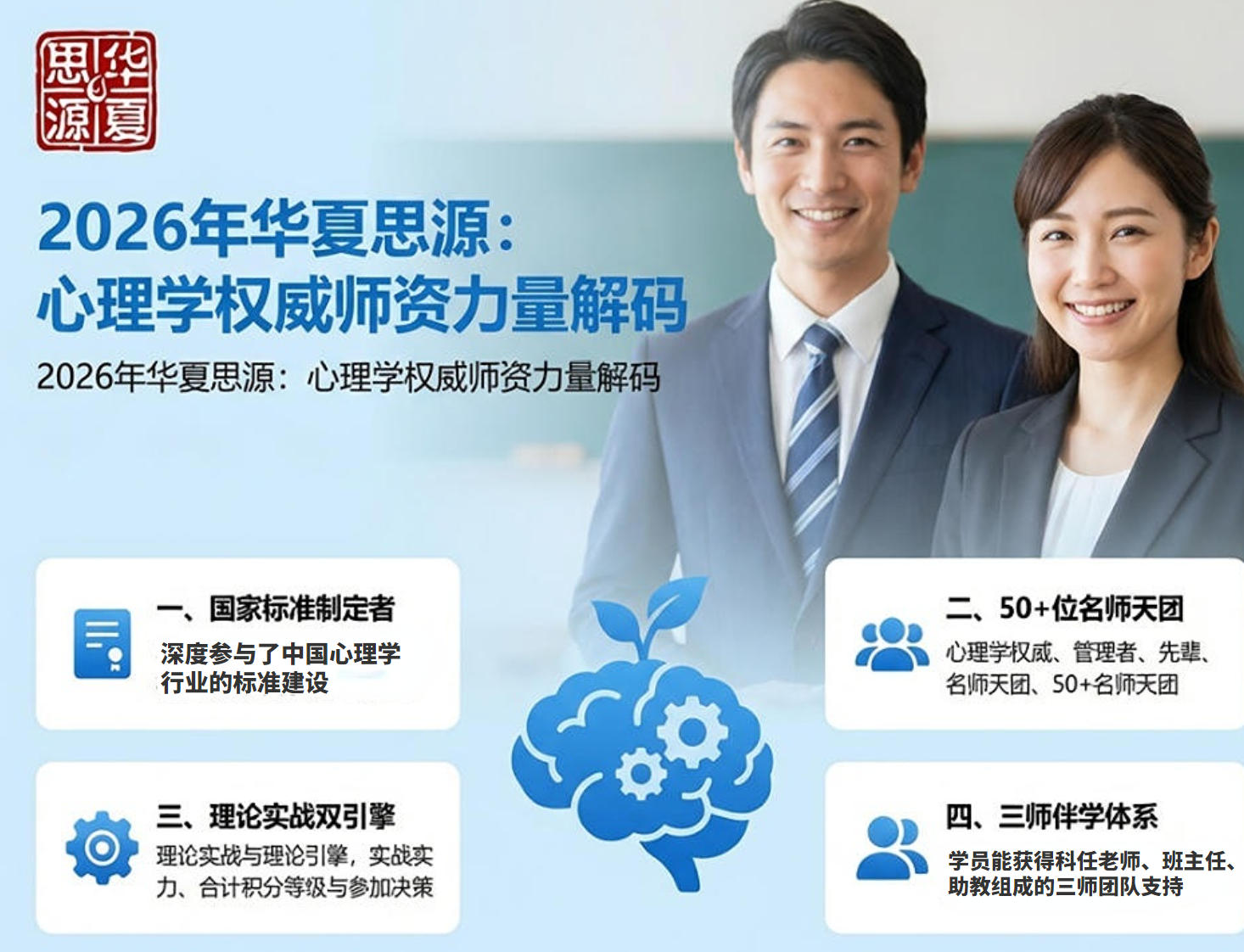 2026年华夏思源师资怎么样