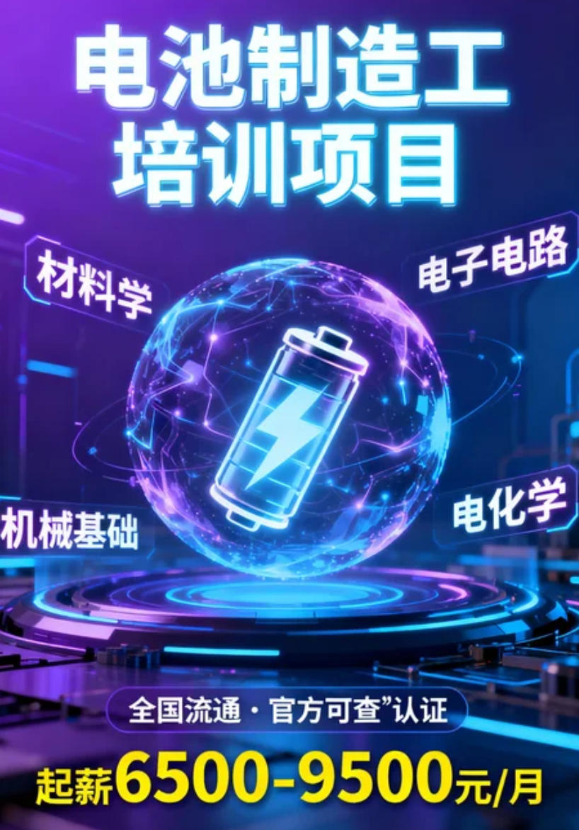 深圳新能源汽车促进会电池制造工介绍（内容，特色，报名条件）