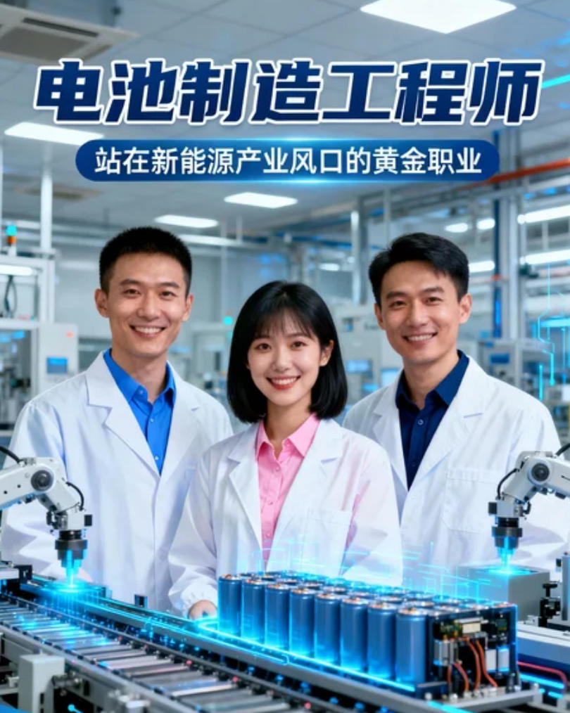 2026年电池制造工程师证书报名：开启新能源职业晋升的黄金通道