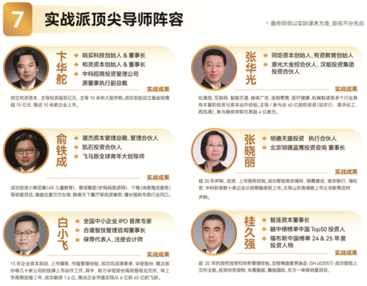 博商资本运营与财富管理实战项目