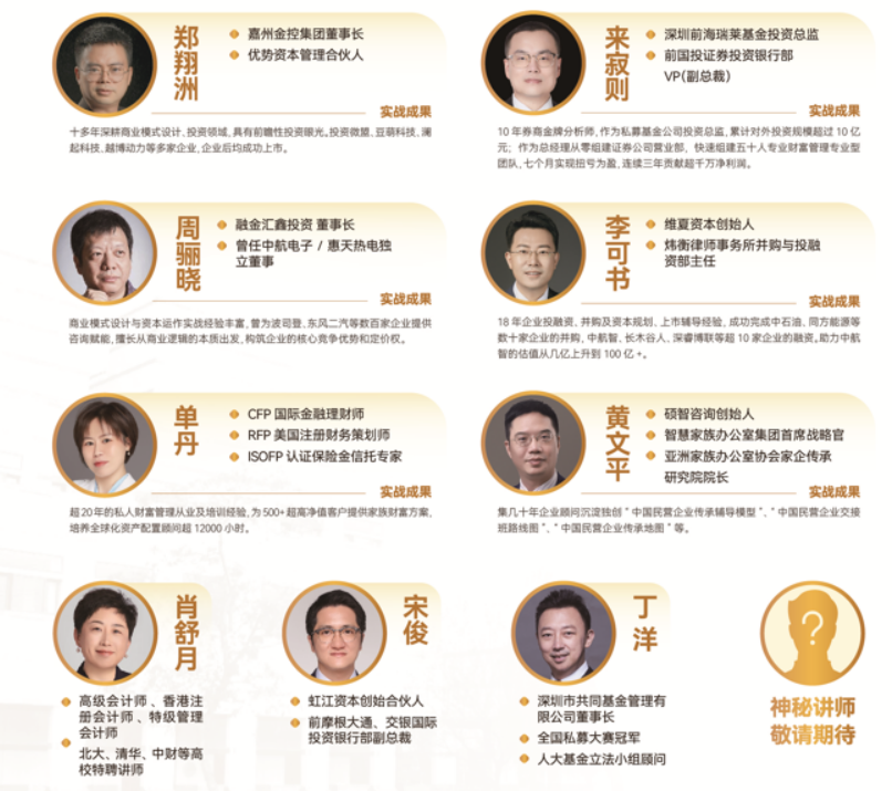 博商资本运营与财富管理实战项目