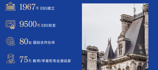 欧洲管理学院EBS Paris(教育学硕士)招生简章