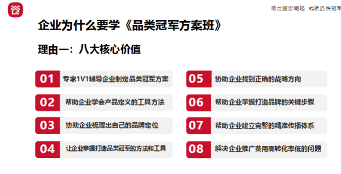 品类冠军方案班