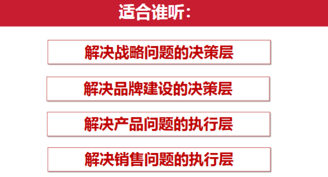 品类冠军方案班