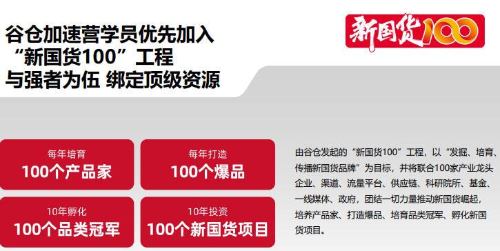谷仓新国货加速营