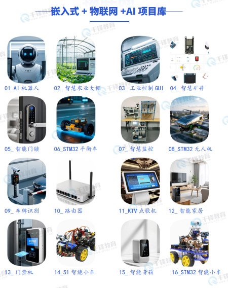 千锋教育嵌入式+物联网+AI课程