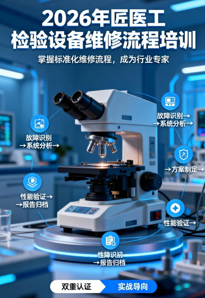 2026年匠医工检验设备维修流程培训