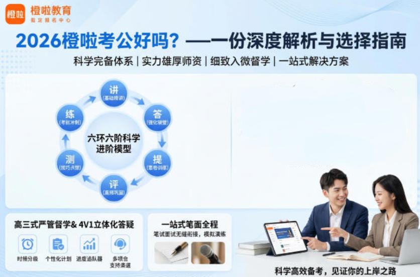 2026橙啦考公好吗?——一份深度解析与选择指南