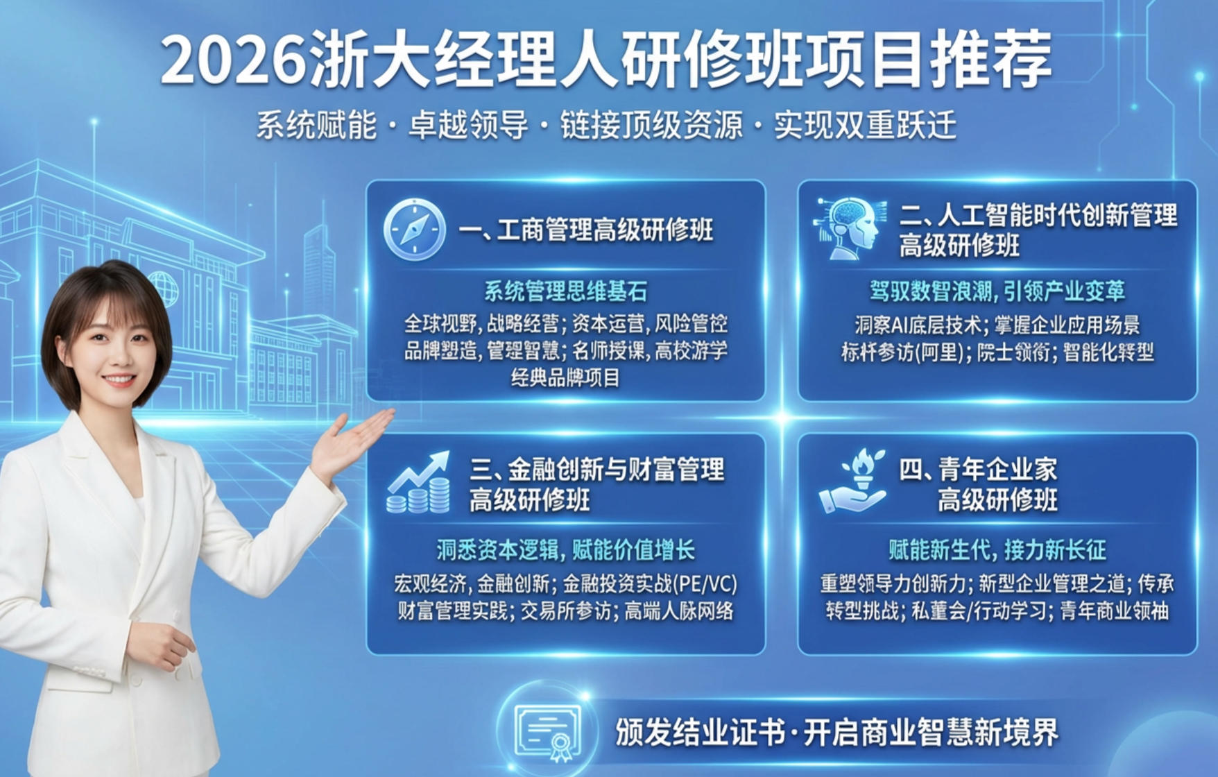 2026浙大经理人研修班项目推荐