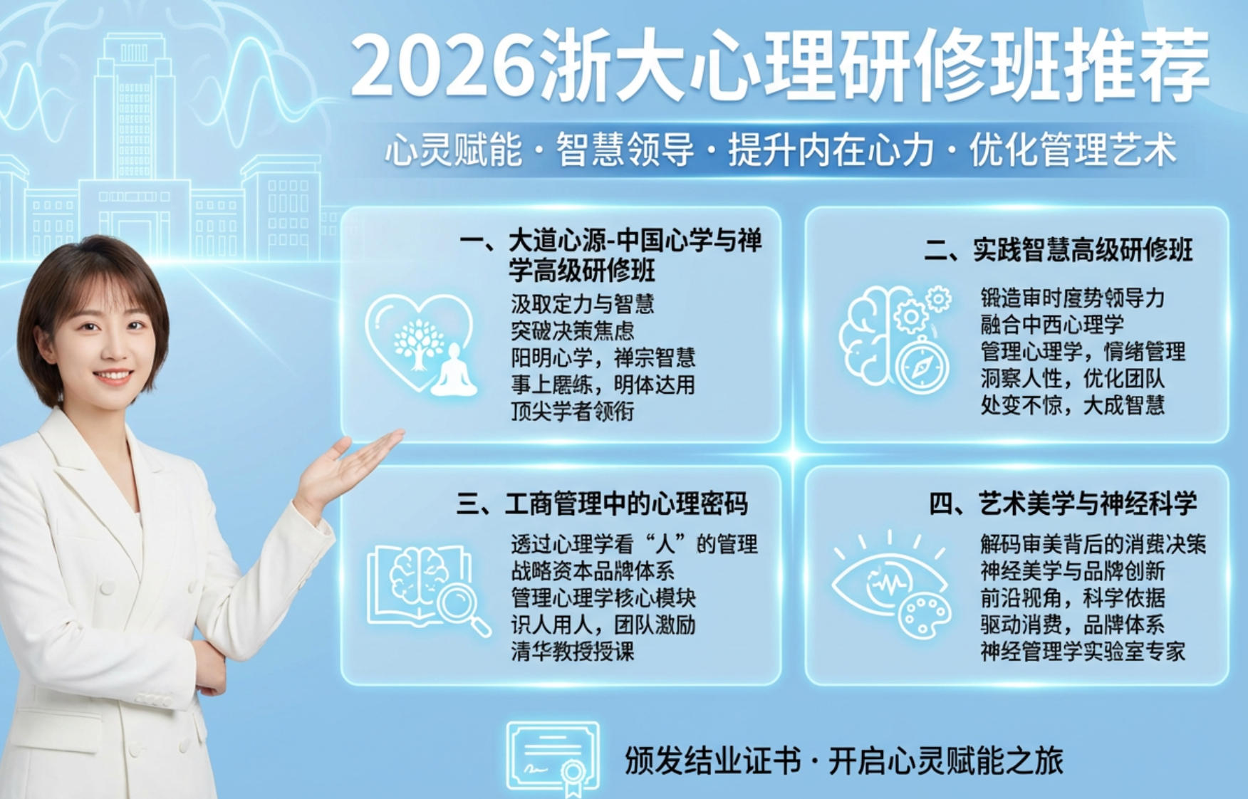 2026浙大心理研修班推荐