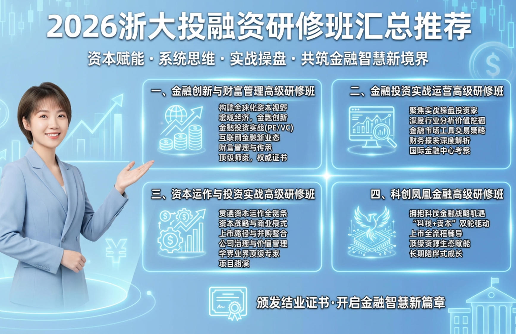 2026浙大投融资研修班汇总推荐