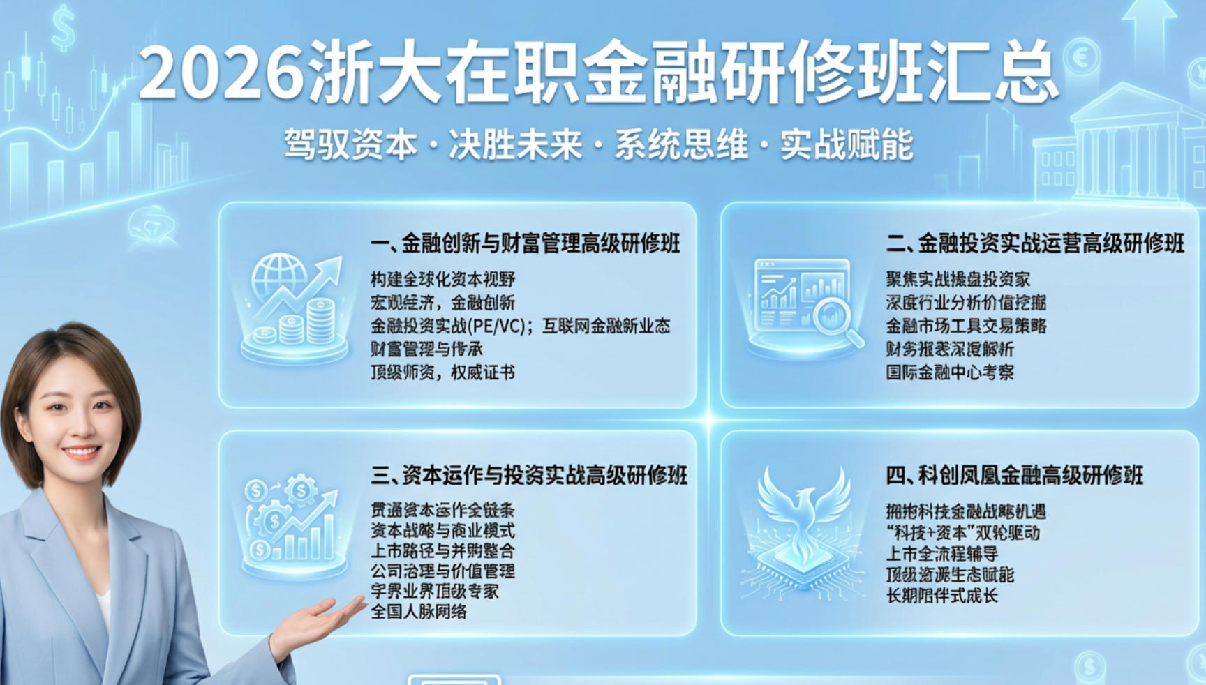 2026浙大在职金融研修班汇总