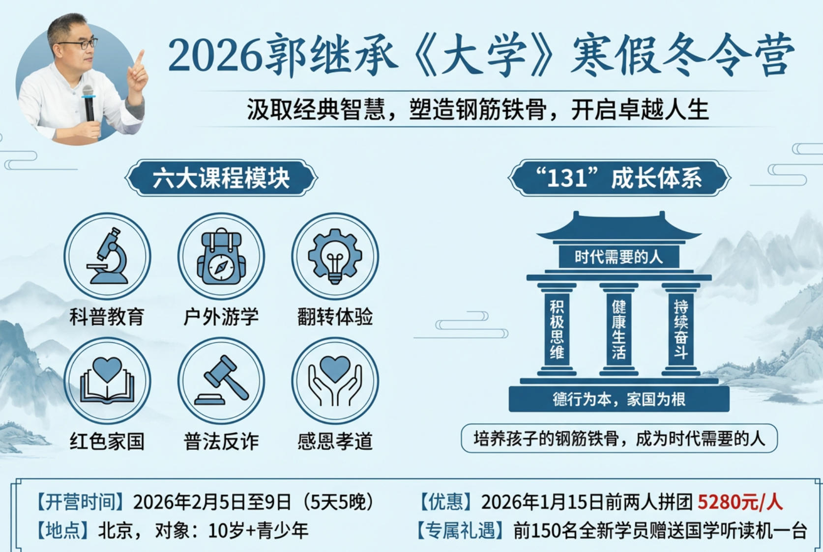 2026郭继承冬令营怎么加入