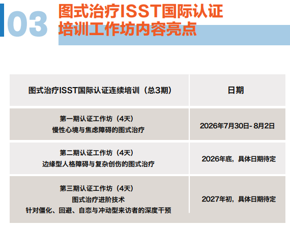 浙江大学中澳图式治疗ISST国际认证连续培训项目