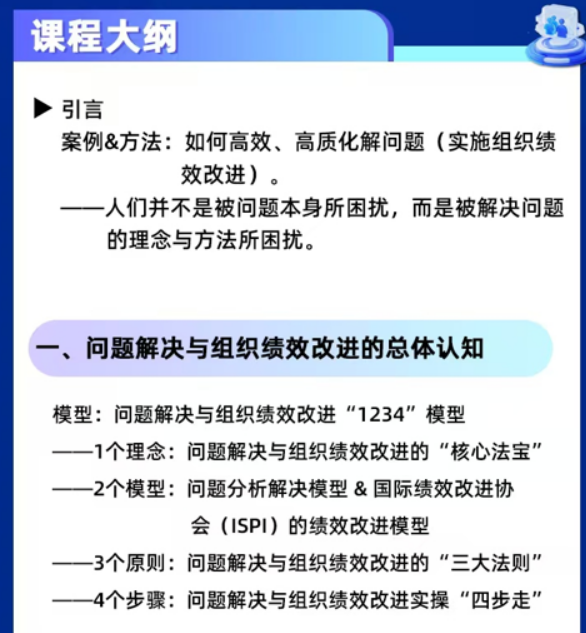 李彬-问题解决与组织绩效改进工作坊