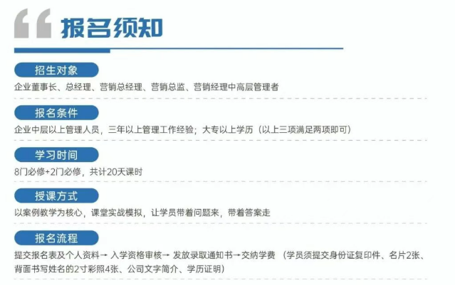 时代华商营销增长实战研修班