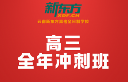 云南新东方高三全年冲刺班学费详解：班型灵活选，优质教育不打折