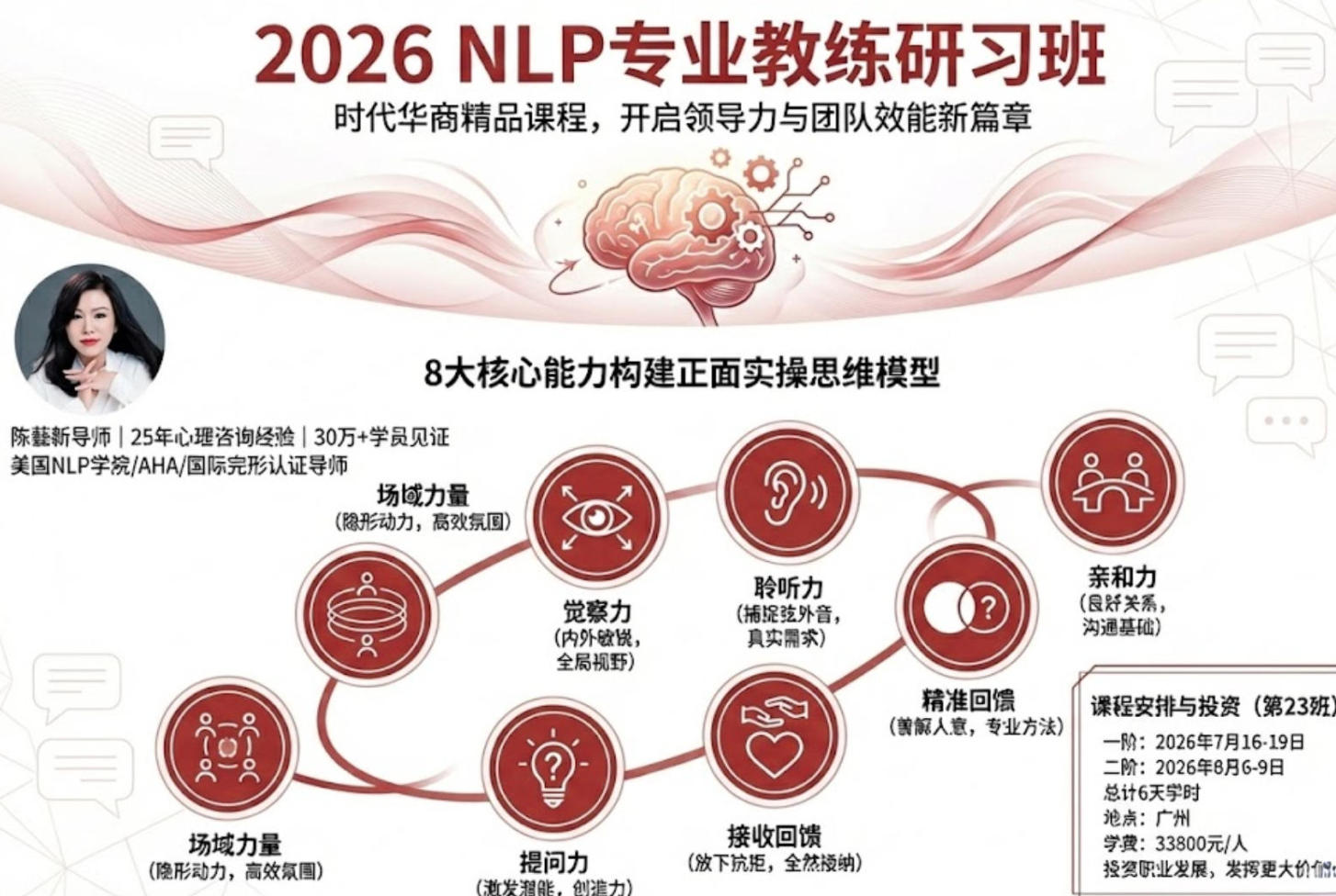 2026nlp 教练技术培训课程推荐