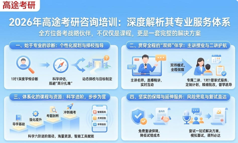 2026年高途考研咨询培训怎么样？深度解析其专业服务体系