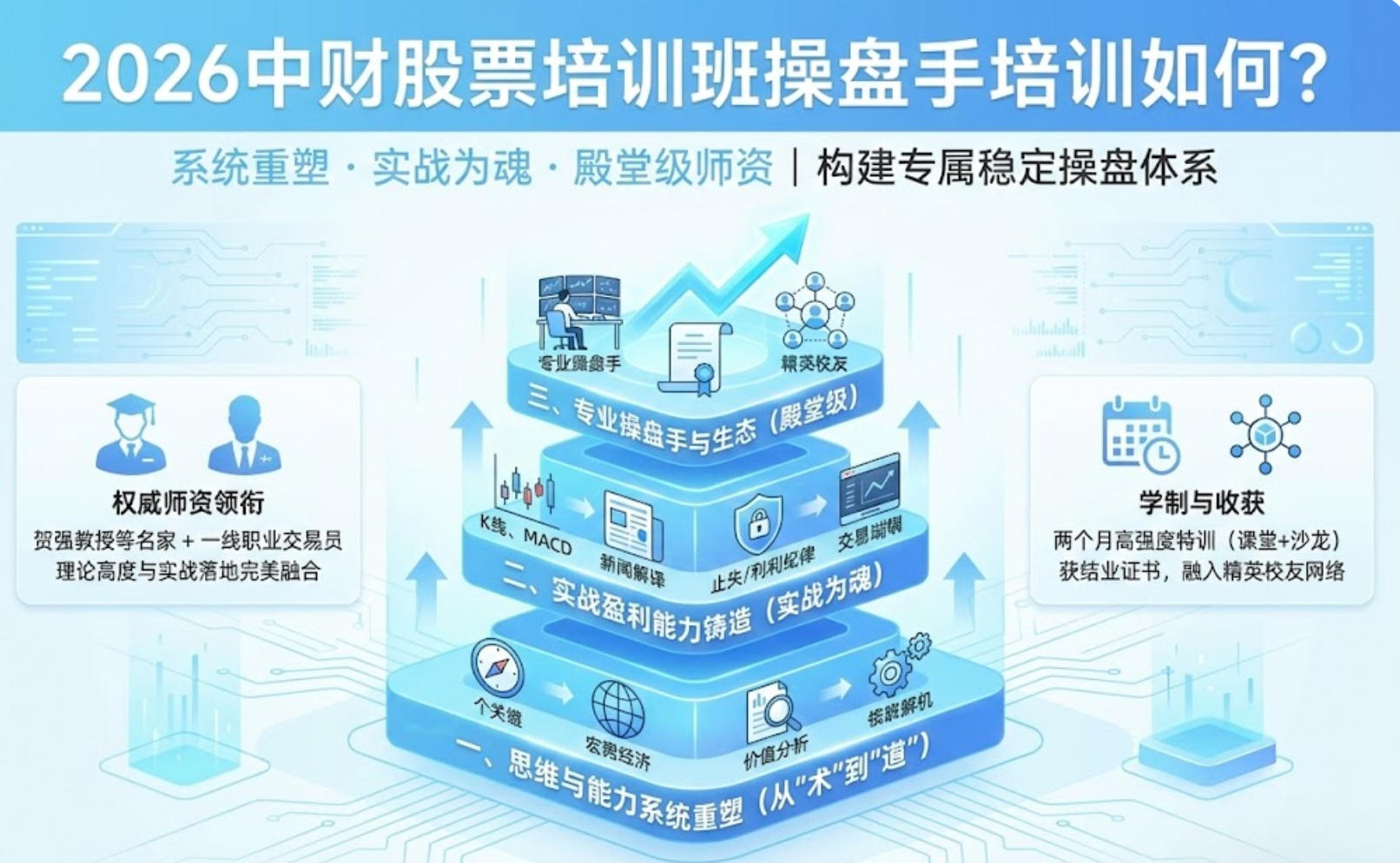 2026中财股票培训班操盘手培训如何？