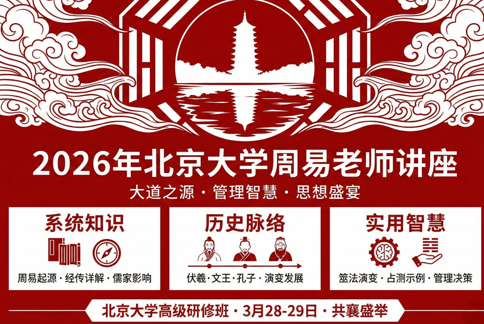 2026 北大易经老师讲座