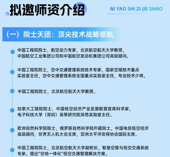 新商界全国低空经济领军高级研修班