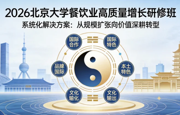 餐饮企业培训课程推荐理由