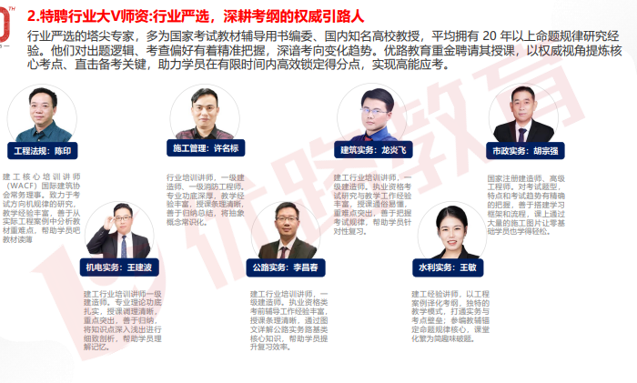 优路教育二级建造师