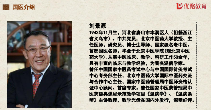 优路教育国医大师薪火传承班