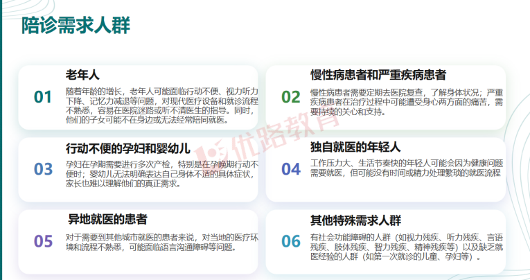 优路教育医疗陪诊顾问