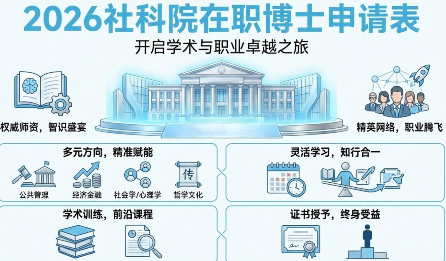 2026社科院在职博士申请表