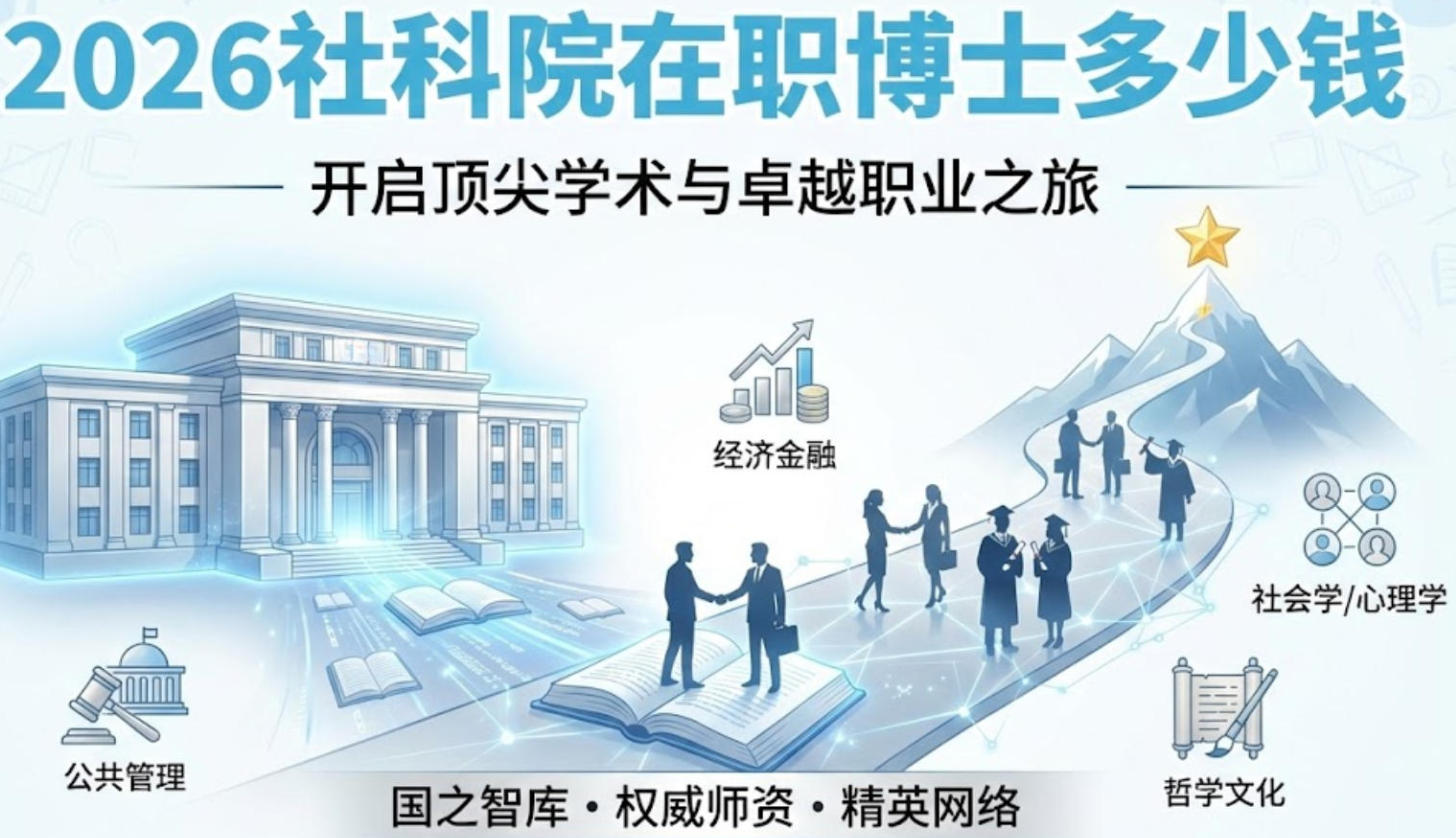 2026社科院在职博士多少钱