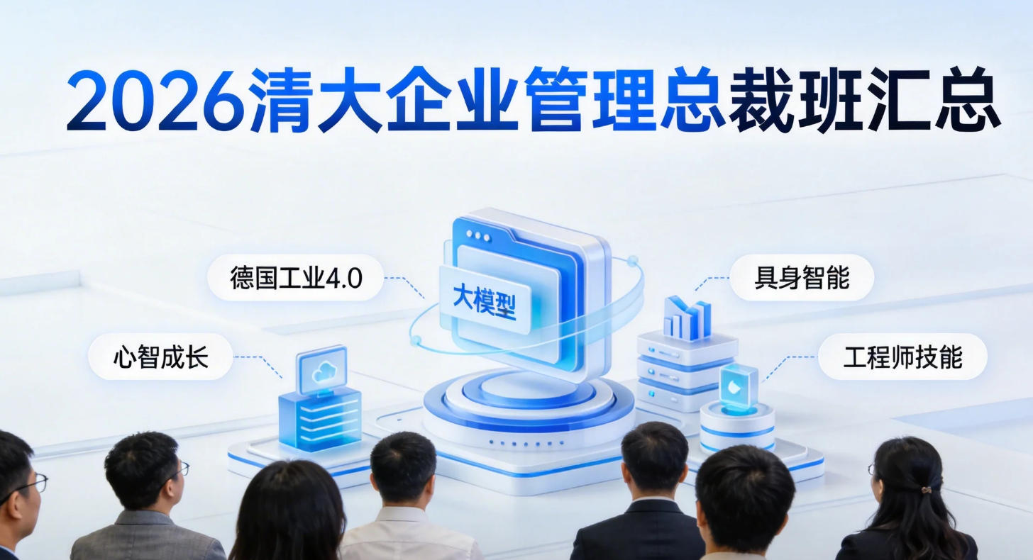 2026清华企业管理总裁班汇总