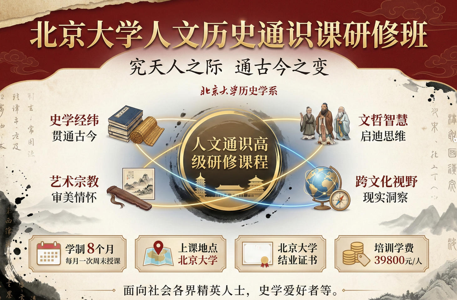 北京大学人文历史通识课研修班