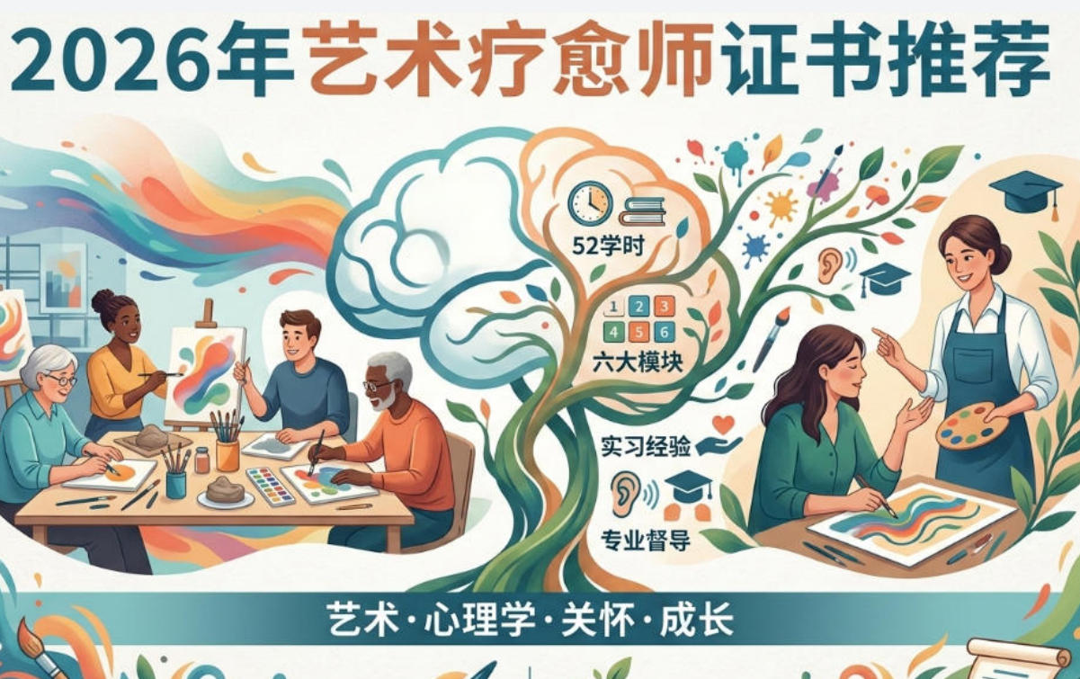 2026年艺术疗愈师证书推荐