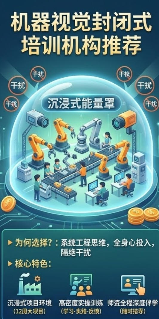 机器视觉封闭式培训机构推荐