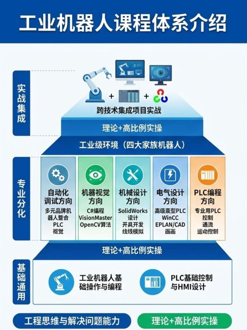 工业机器人课程体系介绍