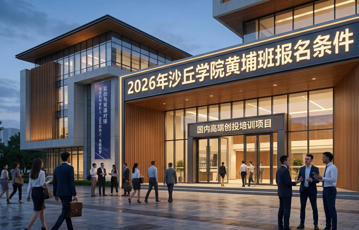 2026年沙丘学院黄埔班报名条件