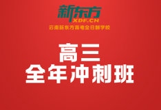 2026云南高三暑假冲刺班｜昆明新东方集训，助你冲刺高考决胜时刻
