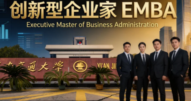 2026西安交大EMBA进修班｜百年学府育精英，智启企业新征程